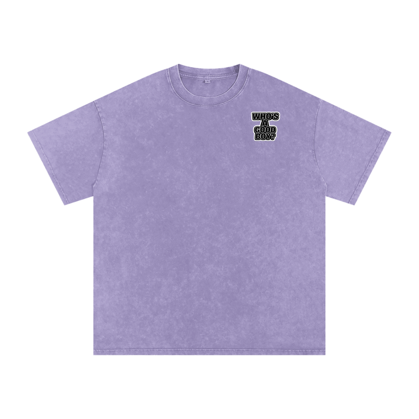 Who’s a GoodBoy Snow Washed Oversized Cotton T-Shirt