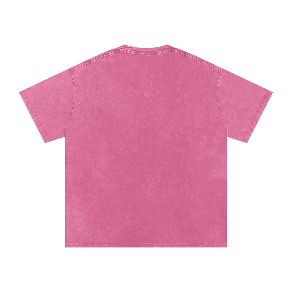 Who’s a Good Boy Never Basic T Snow Washed Oversized Cotton T-Shirt