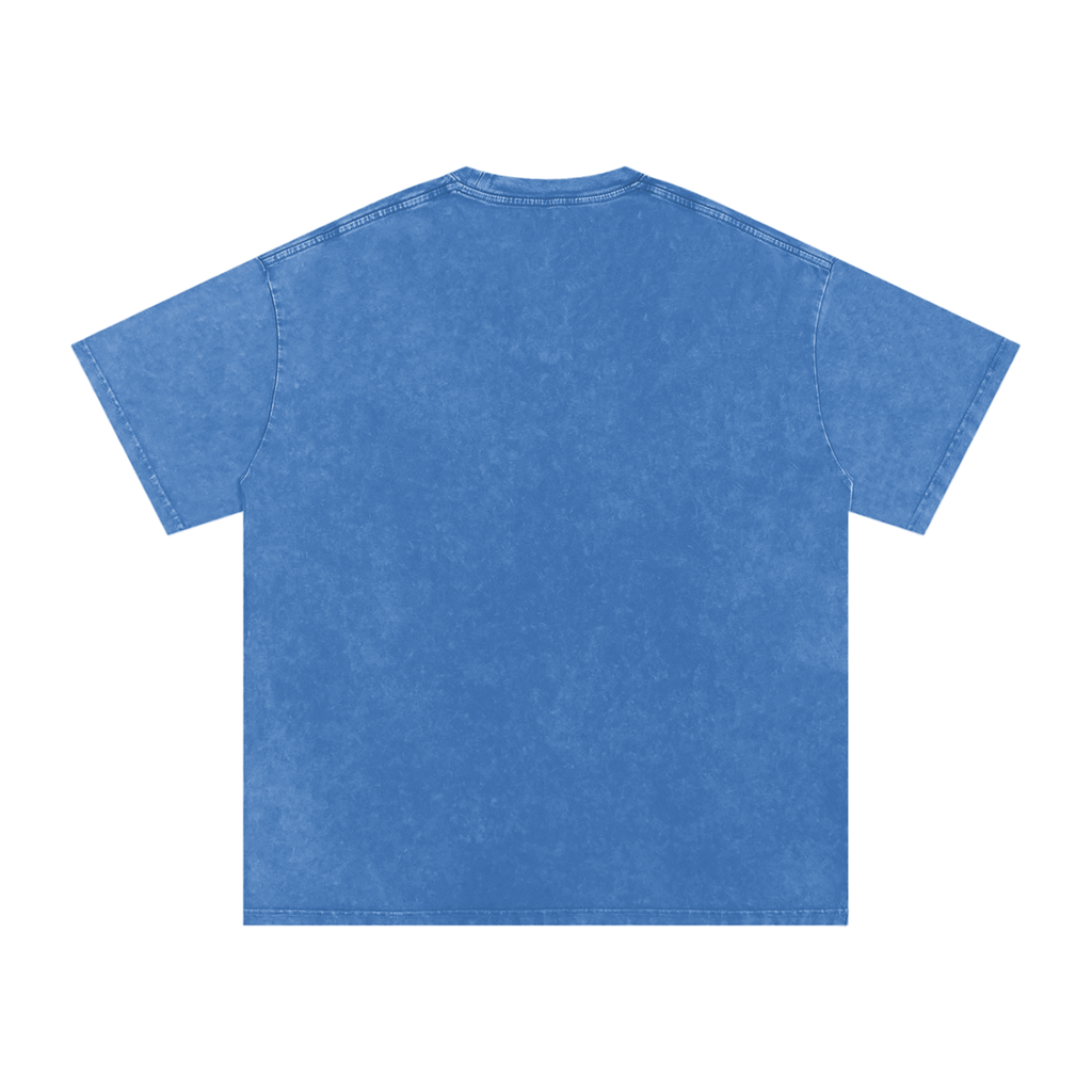 Who’s a Good Boy Never Basic T Snow Washed Oversized Cotton T-Shirt