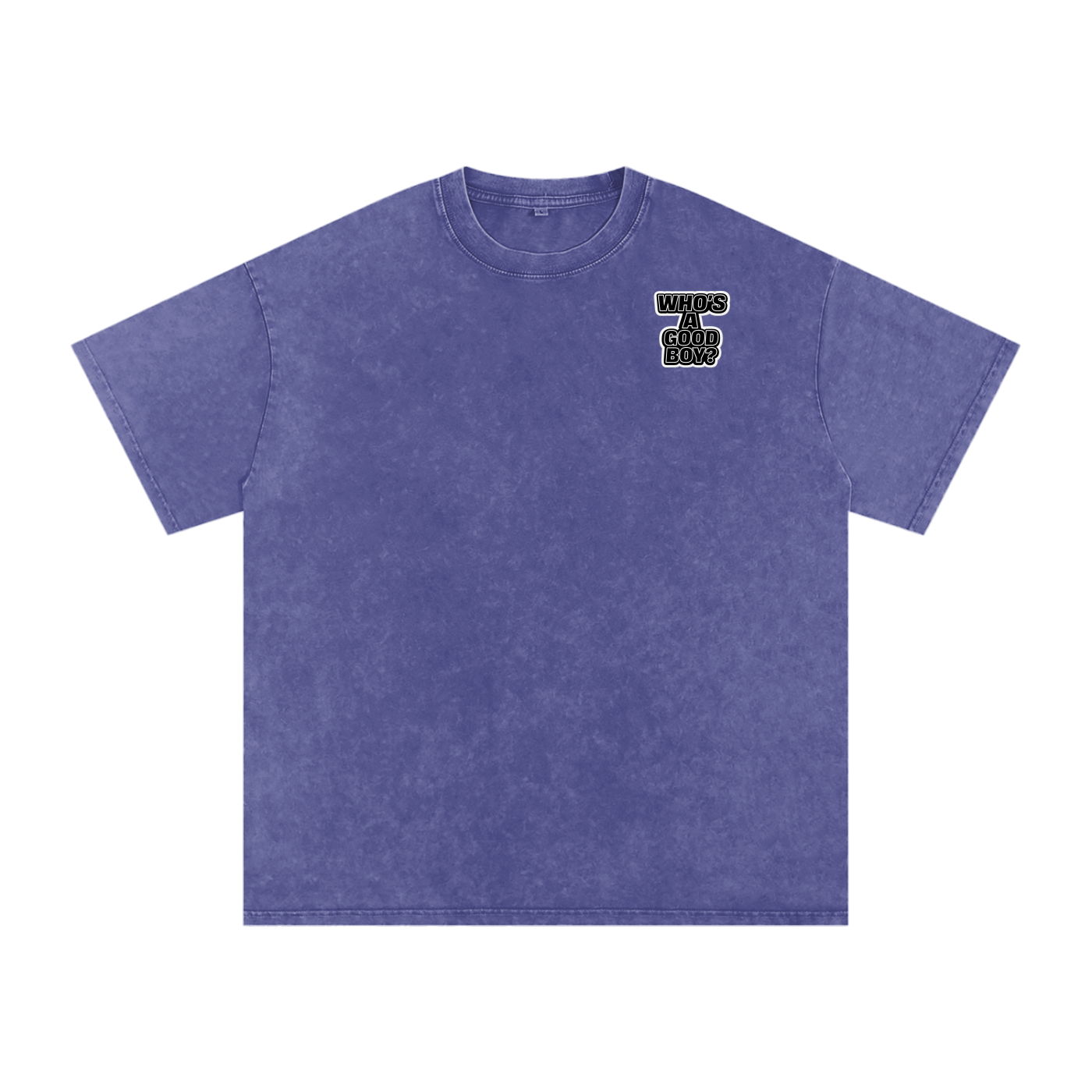 Who’s a GoodBoy Snow Washed Oversized Cotton T-Shirt