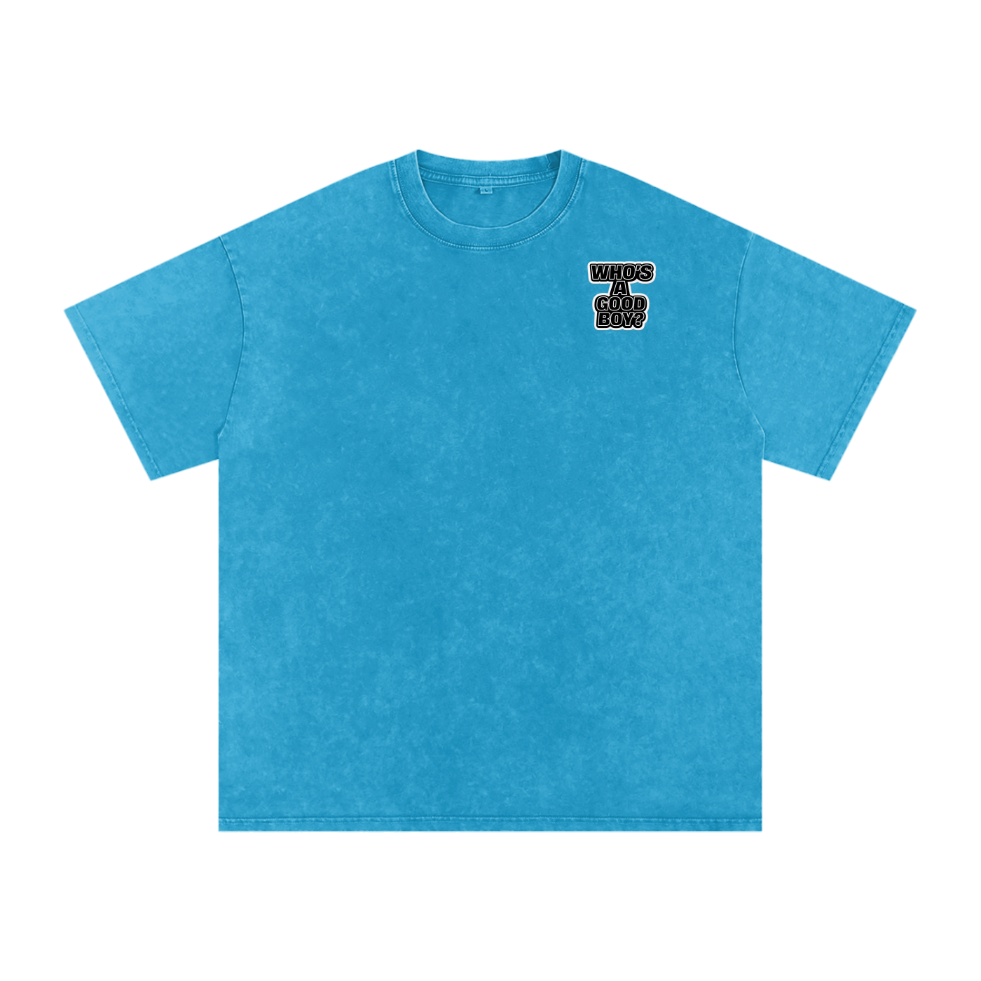 Who’s a GoodBoy Snow Washed Oversized Cotton T-Shirt