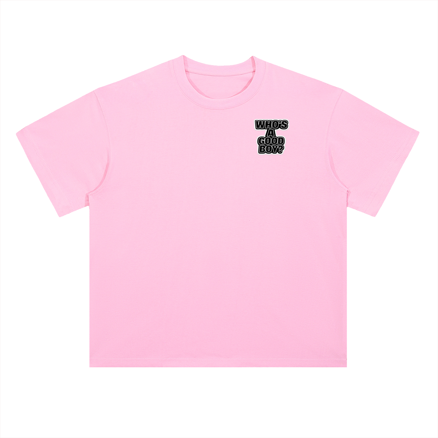 “SIT” Heavyweight Drop Shoulder Cotton T-Shirt