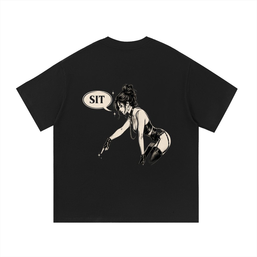 “Sit” Essential Cotton T-Shirt