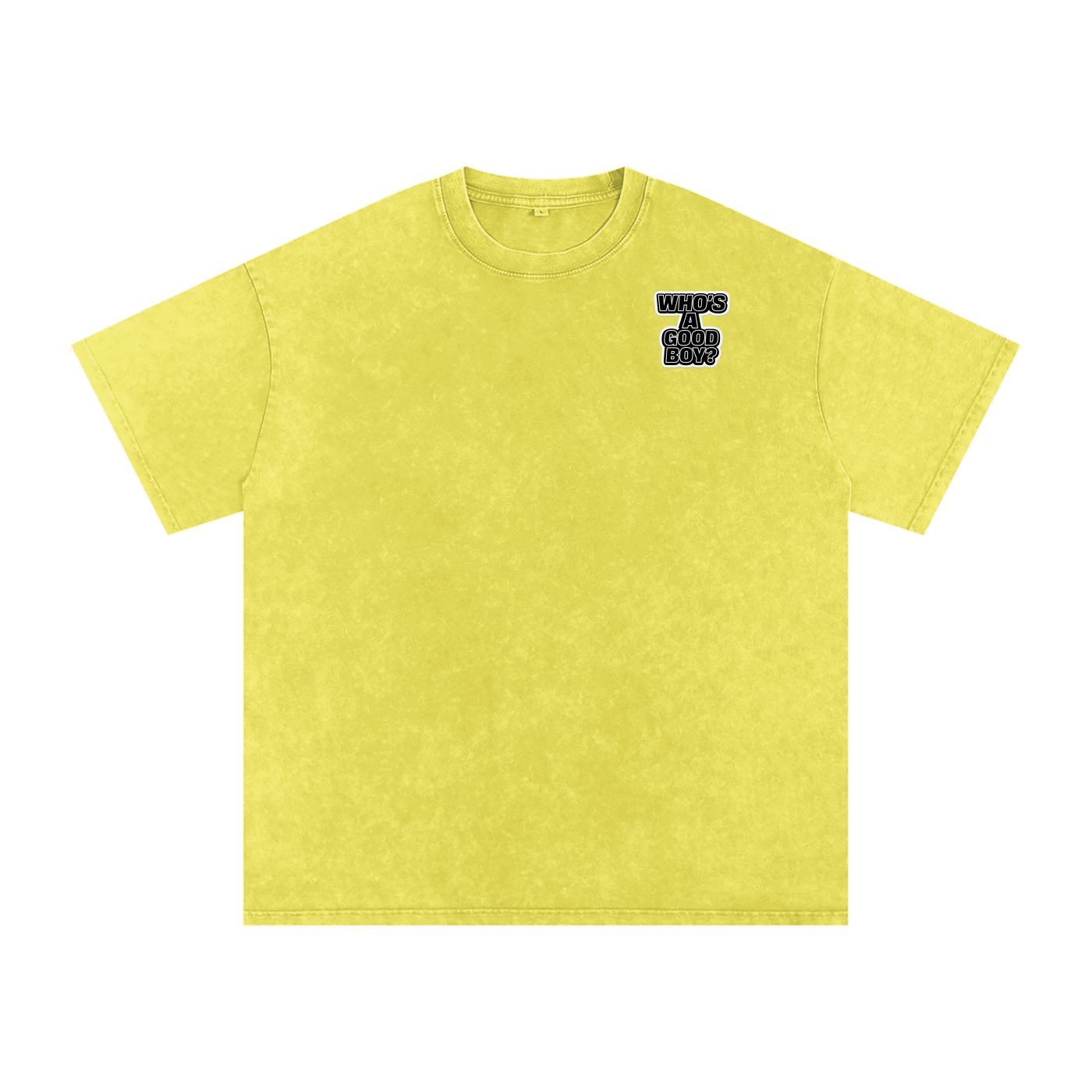 Who’s a GoodBoy Snow Washed Oversized Cotton T-Shirt