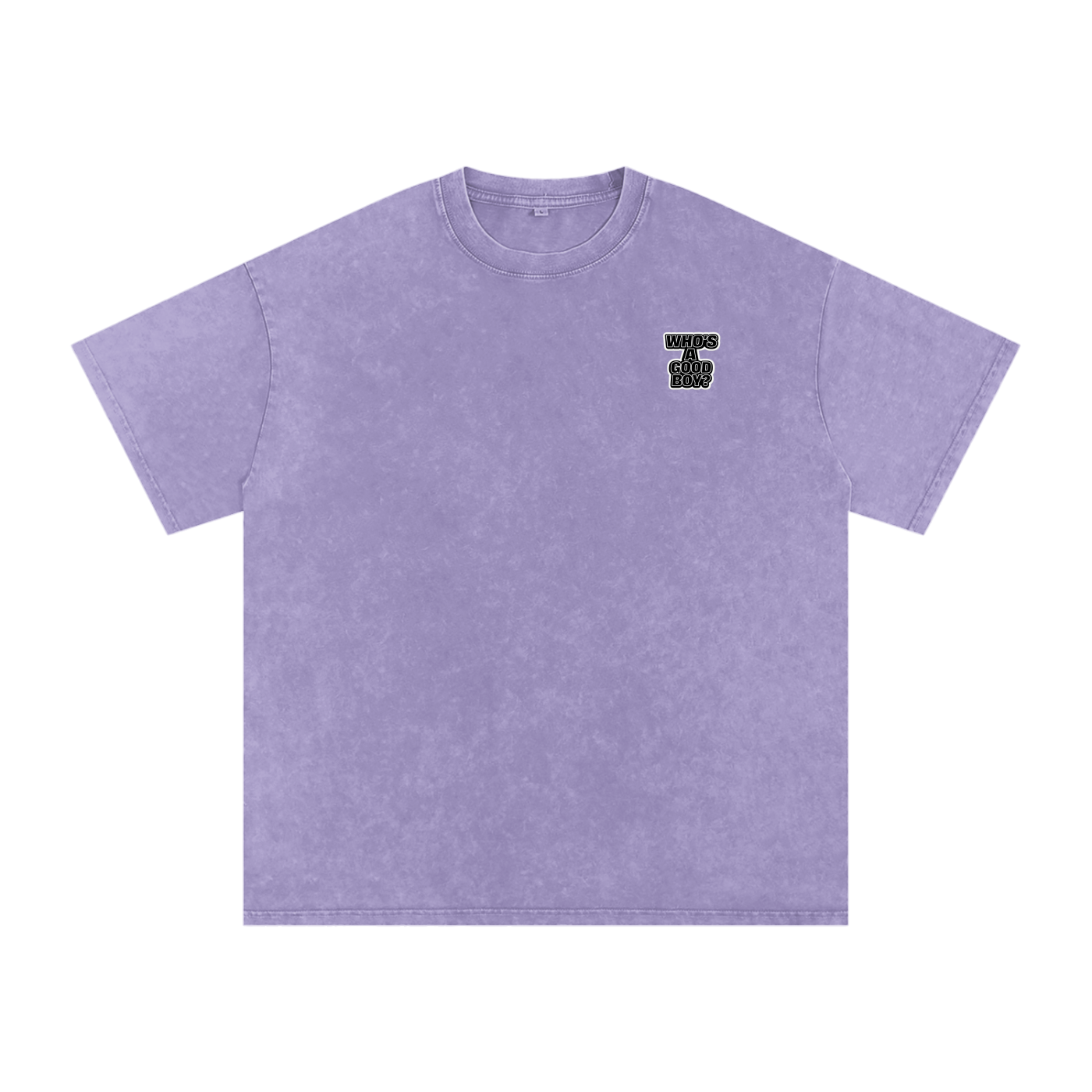“You’re such a good boy” Snow Washed Oversized Cotton T-Shirt