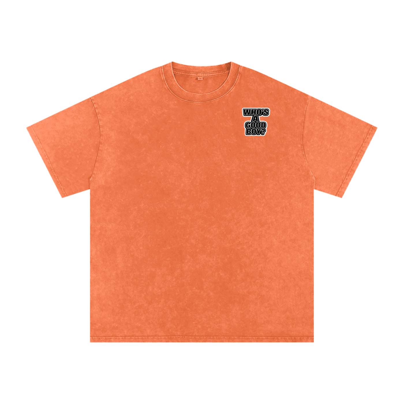 Who’s a GoodBoy Snow Washed Oversized Cotton T-Shirt