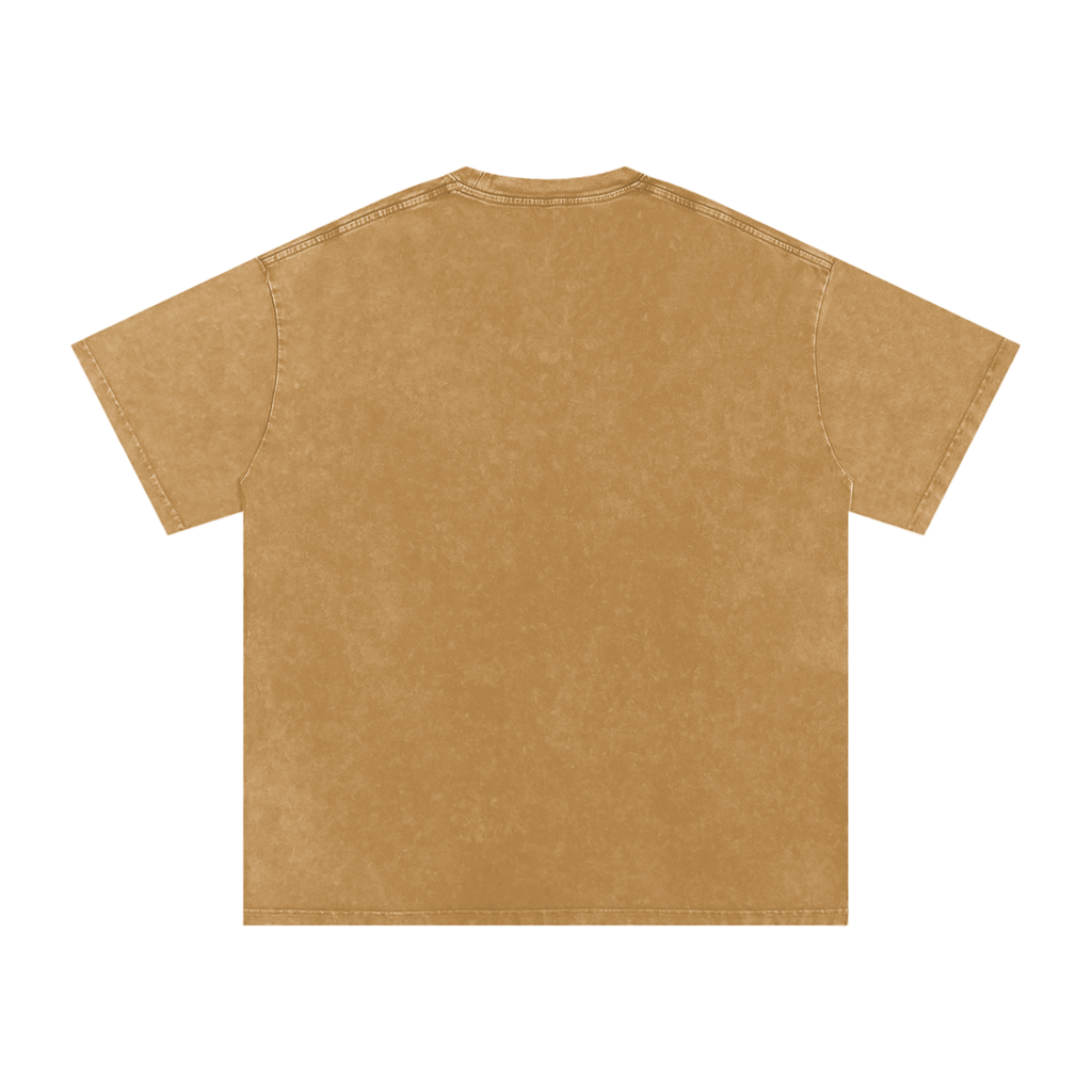 Who’s a Good Boy Never Basic T Snow Washed Oversized Cotton T-Shirt