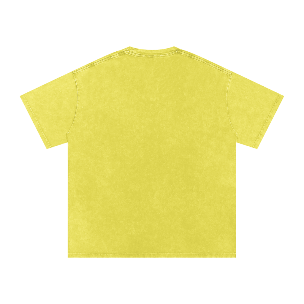 Who’s a Good Boy Never Basic T Snow Washed Oversized Cotton T-Shirt