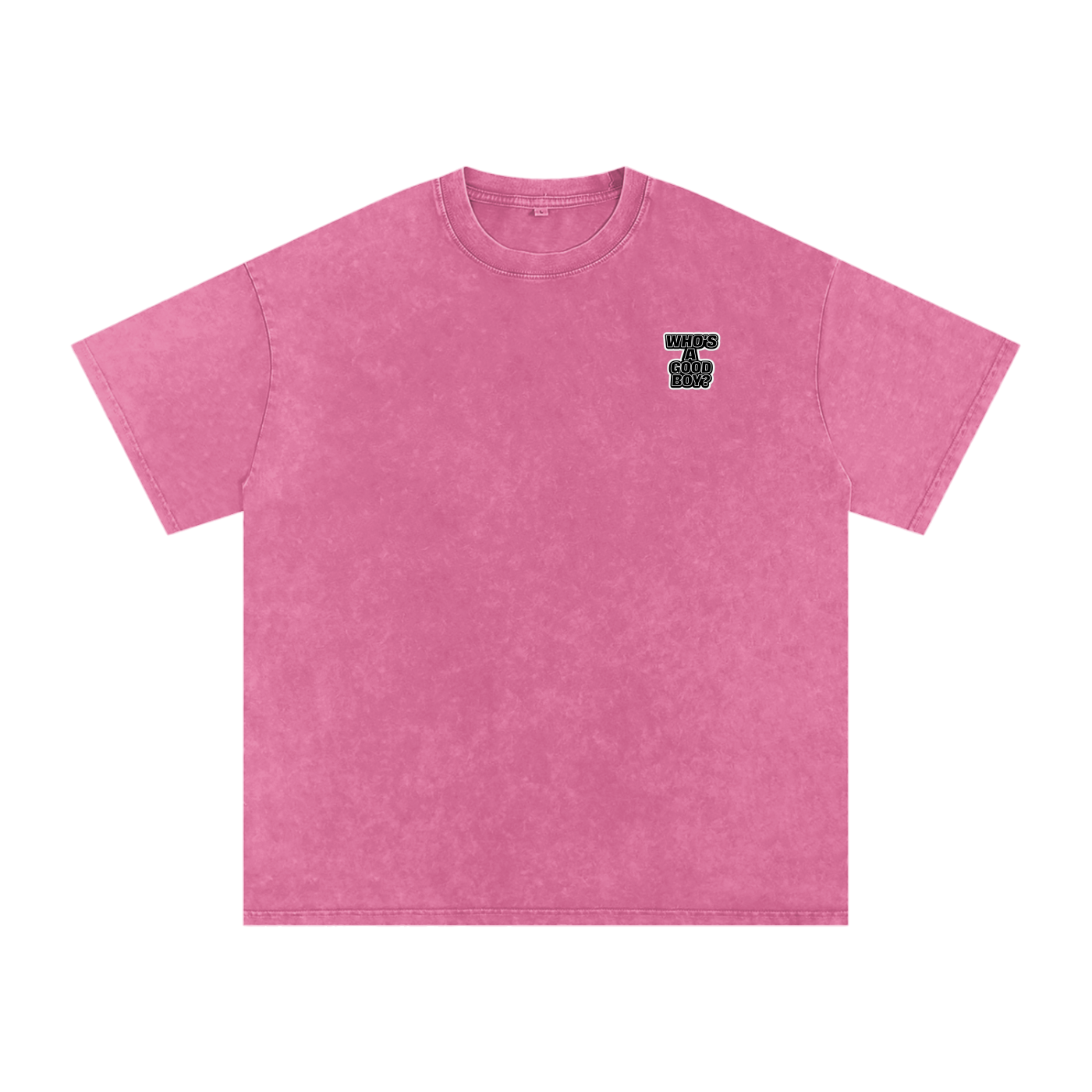 “You’re such a good boy” Snow Washed Oversized Cotton T-Shirt