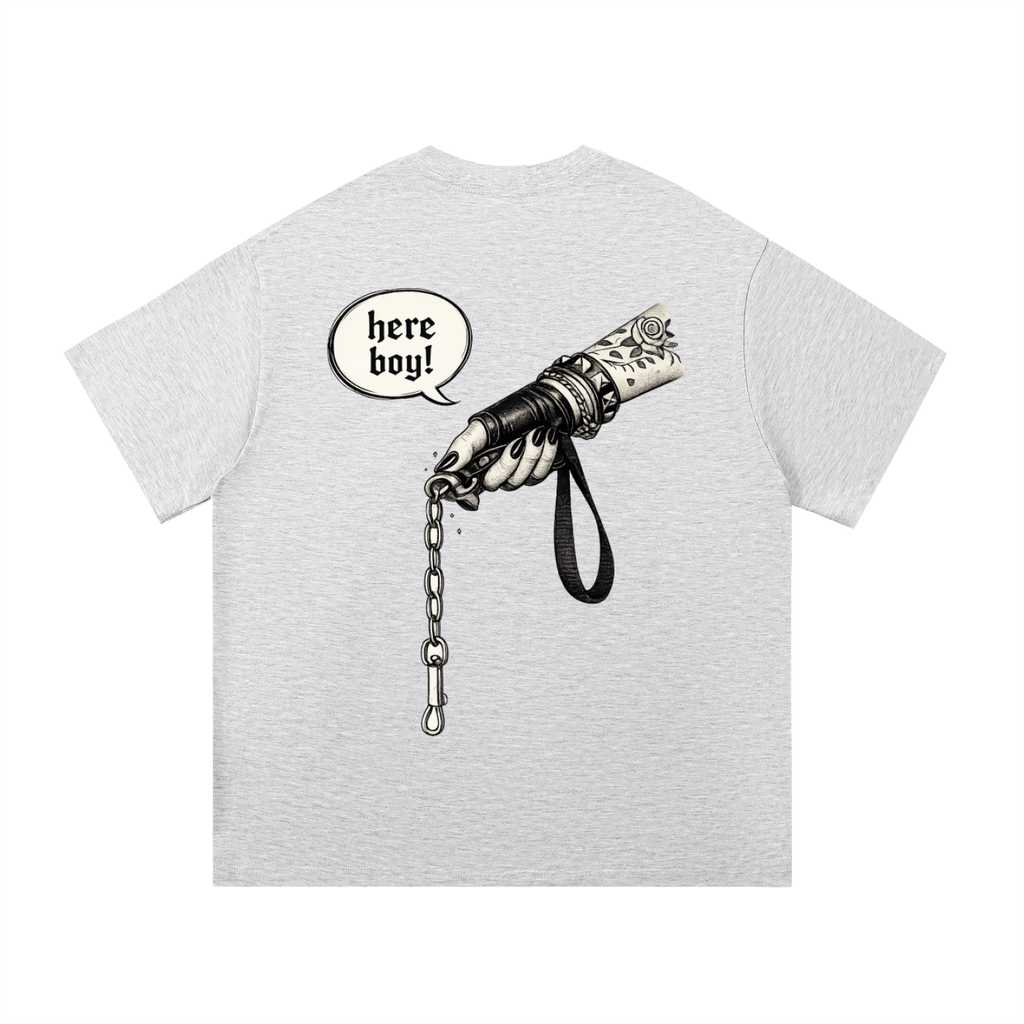 “Here Boy” Essential Cotton T-Shirt