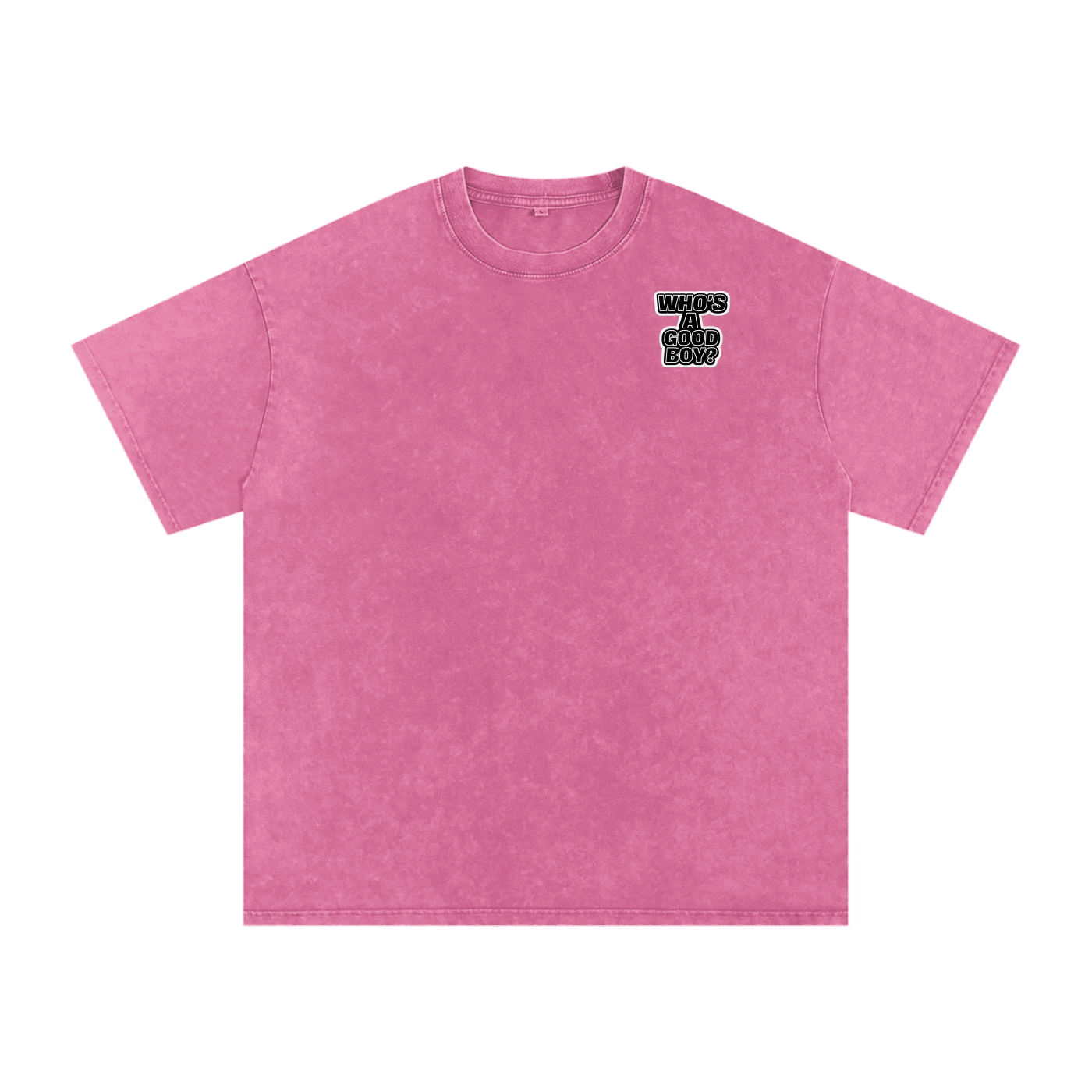 Who’s a GoodBoy Snow Washed Oversized Cotton T-Shirt