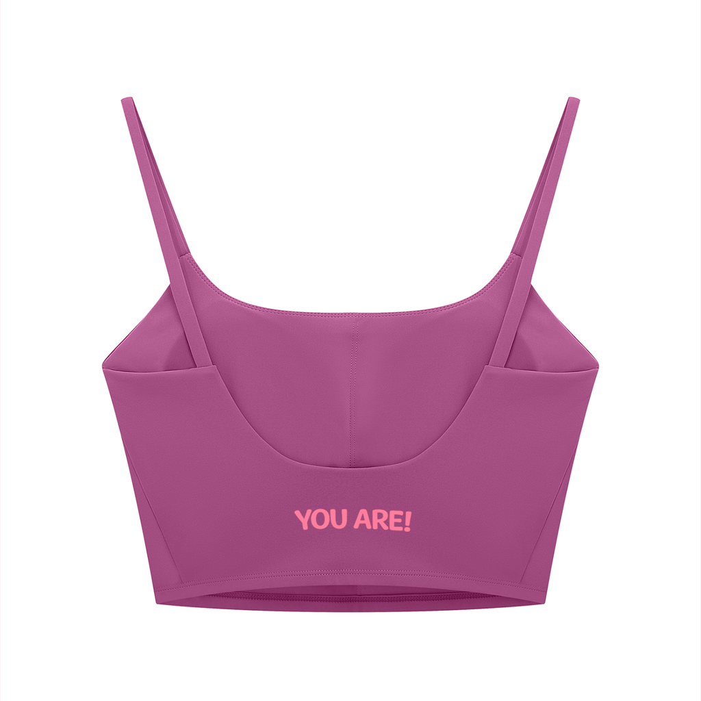 Women's Solid Color Sports Bra