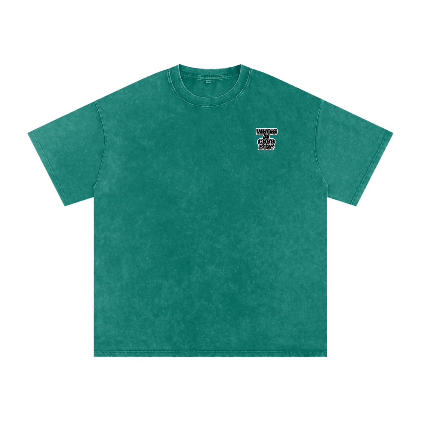 “You’re such a good boy” Snow Washed Oversized Cotton T-Shirt
