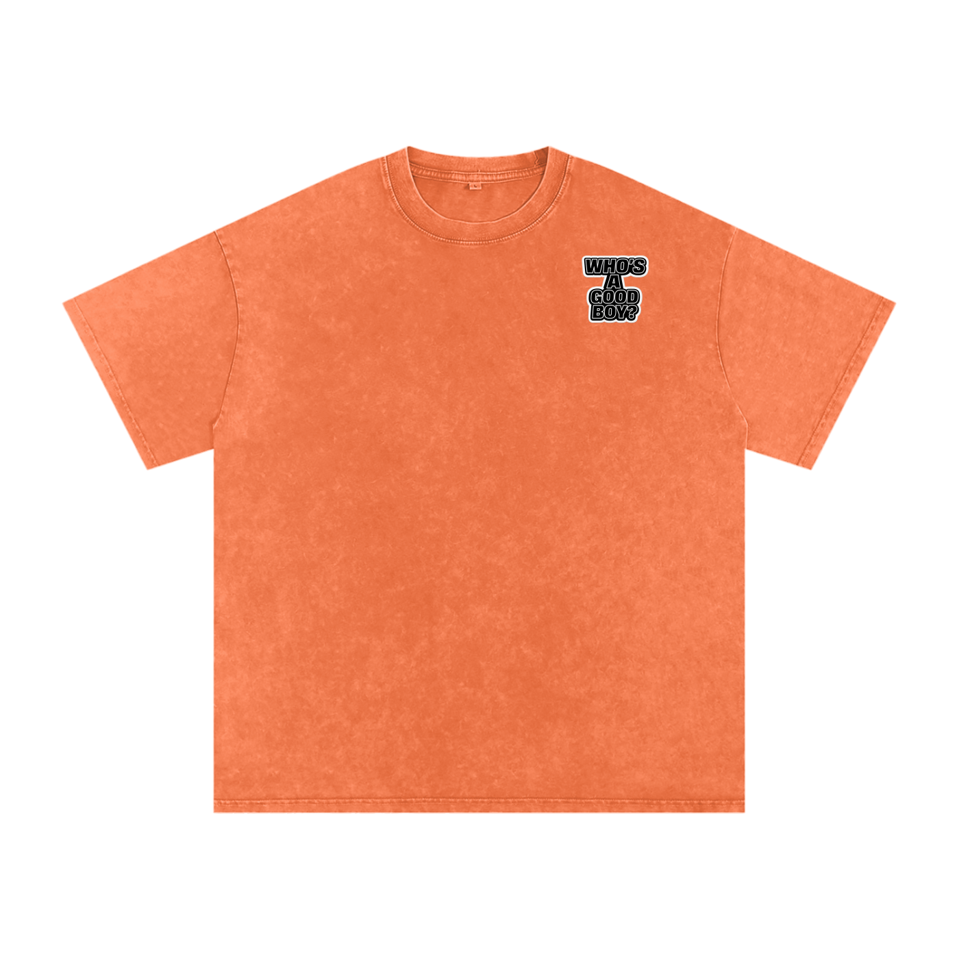 You’re such a Good Boy Snow Washed Oversized Cotton T-Shirt