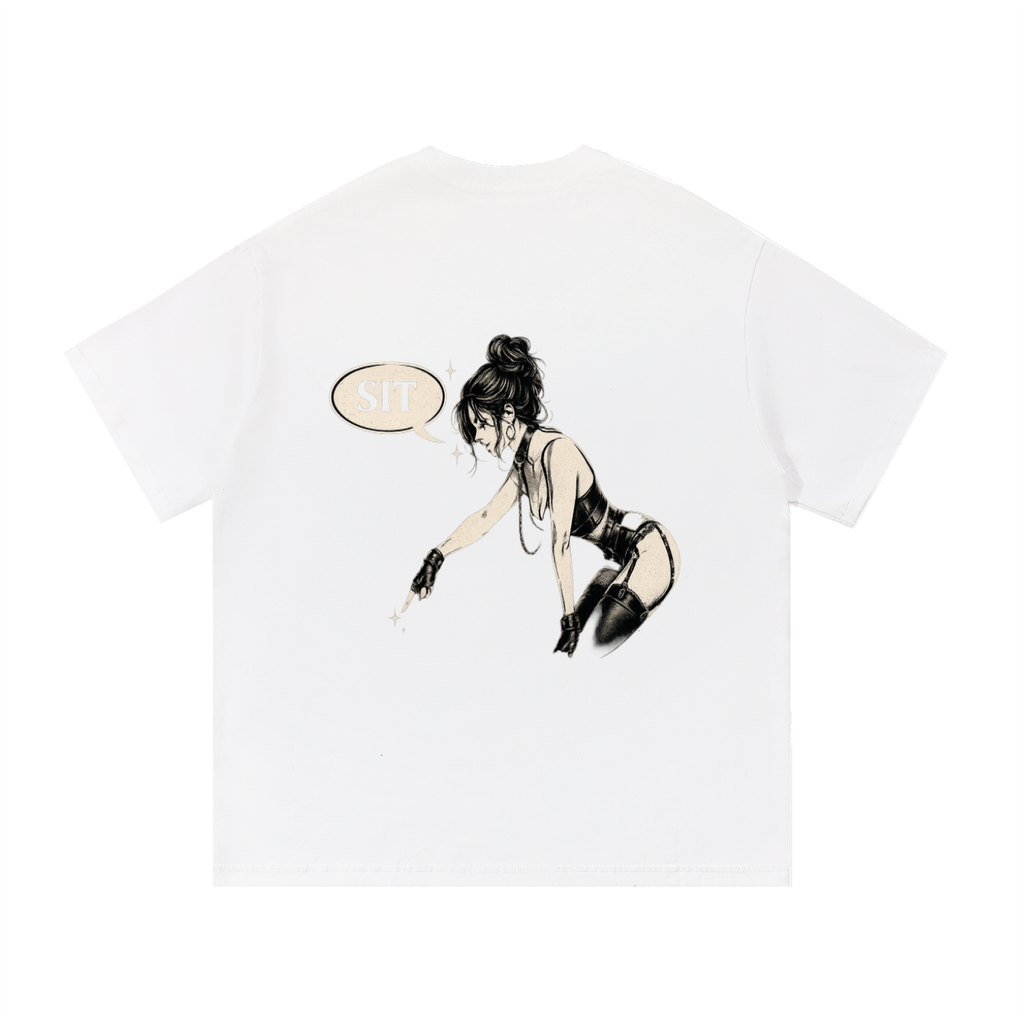 “Sit” Essential Cotton T-Shirt