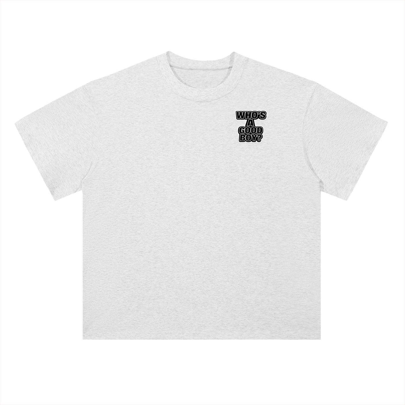 “SIT” Heavyweight Drop Shoulder Cotton T-Shirt