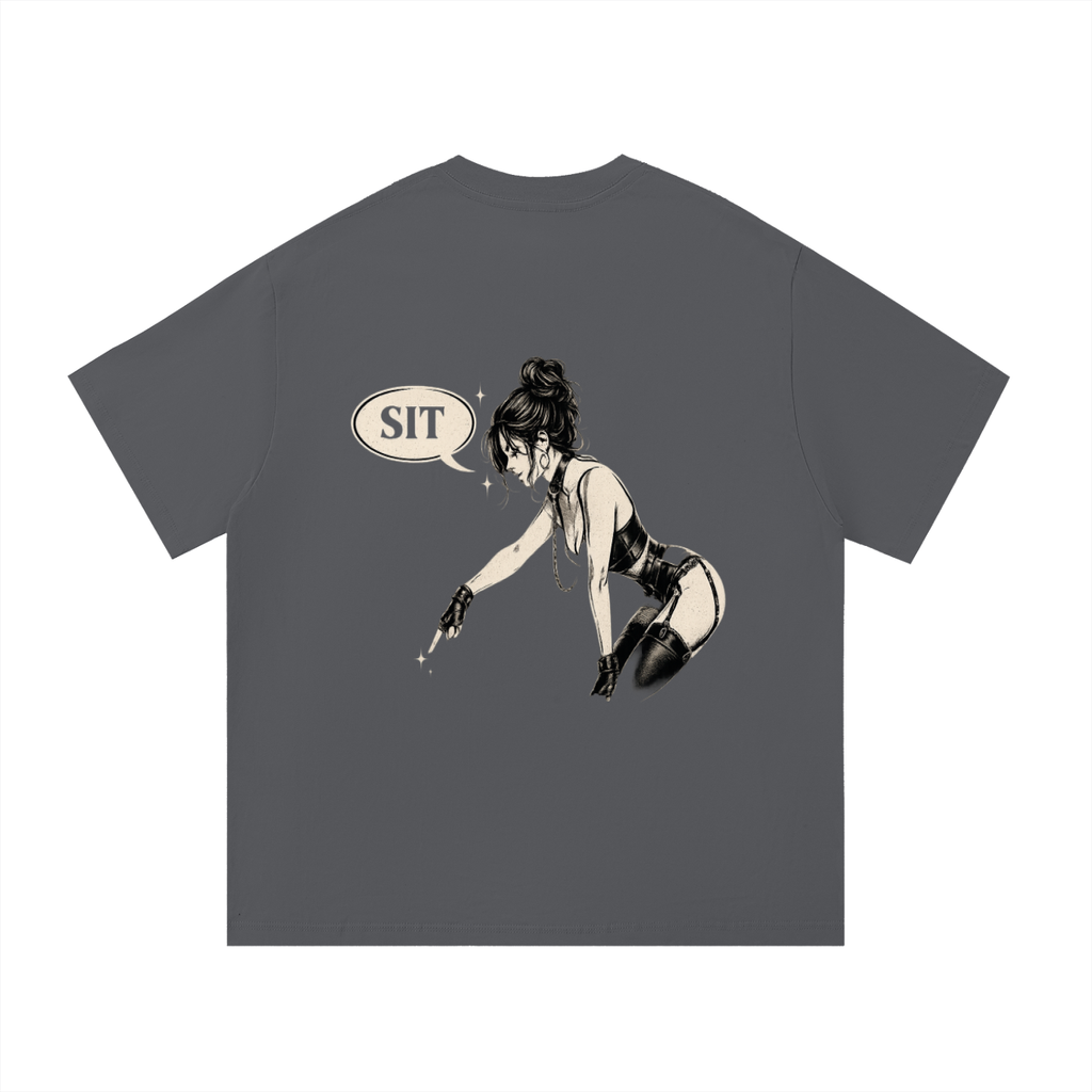 “Sit” Essential Cotton T-Shirt