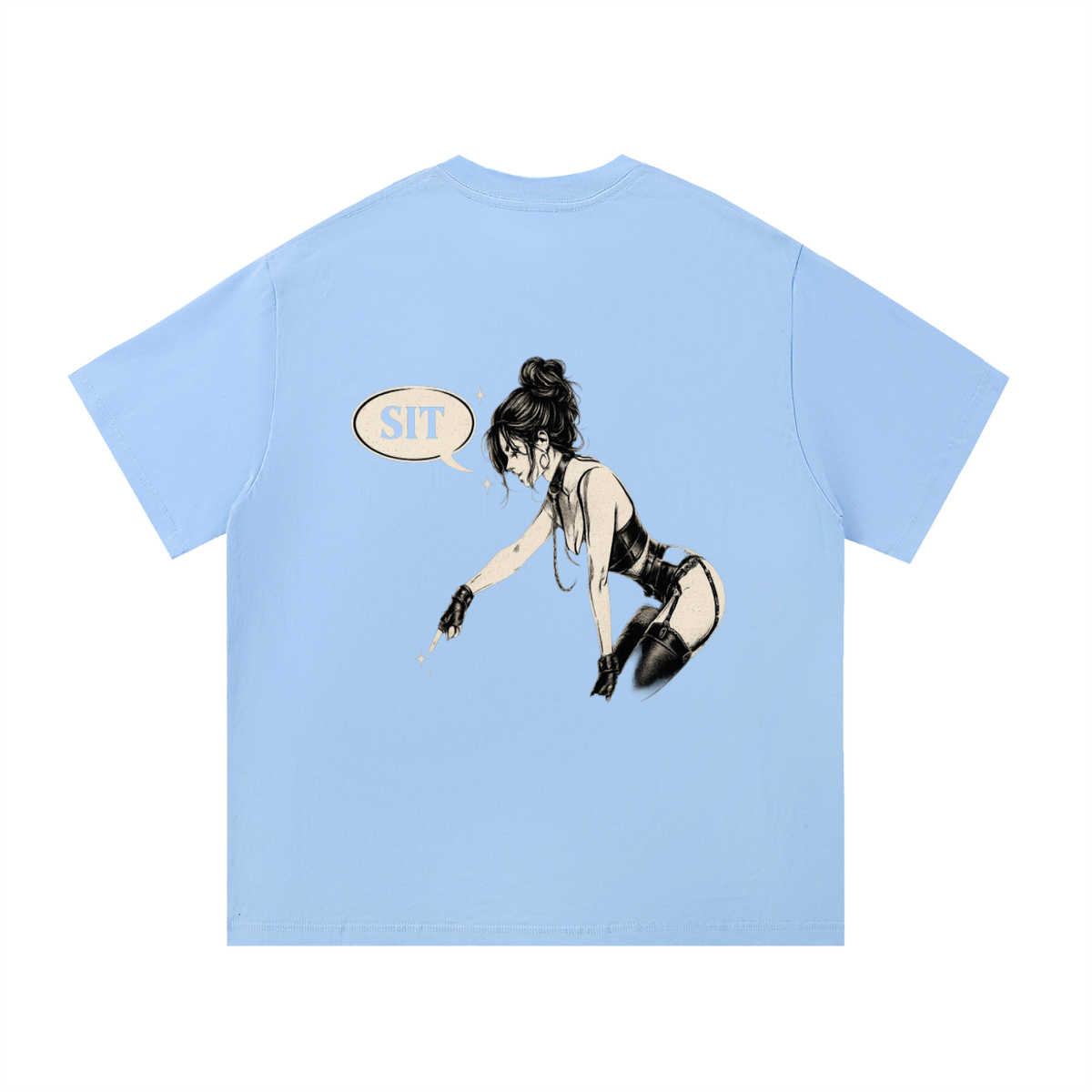 “Sit” Essential Cotton T-Shirt